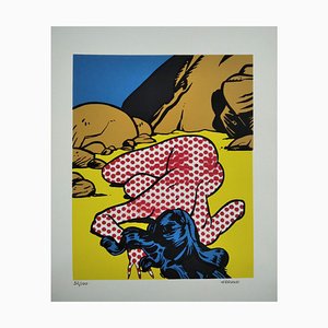 Tresano, Figura estilo Lichtenstein, 1980, Litografía