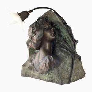 Lampada Art Nouveau di Julien Causse, inizio XX secolo