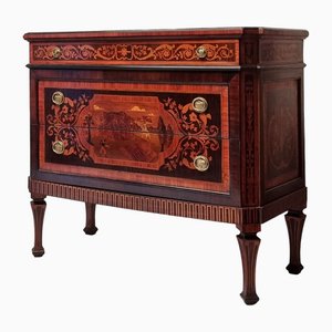 Italian Louis XVI Style Commode in Rosewood, 1890s