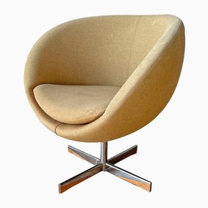Vintage Planet Swivel Tilt Egg Lounge Chair by Sven Ivar Dysthe for Stokke, 1960s