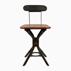 Tabouret de Machiniste Vintage Industriel par Evertaut