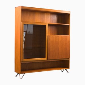 Armoire Vintage en Teck et Verre de McIntosh, 1970s