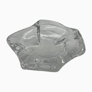 Large Format Crystal Ashtray from Daum, 1970s