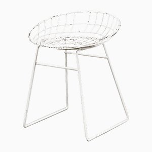 KM05 Wire Stool by Cees Braakman for Pastoe