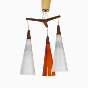 Lámpara colgante escandinava vintage en forma de cascada