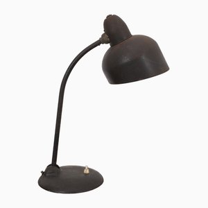 Schwarze Vintage Schreibtischlampe