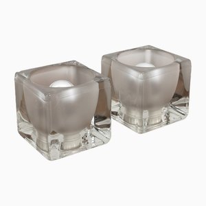 Ice Cube Lamps from Peill & Putzler, Set of 2