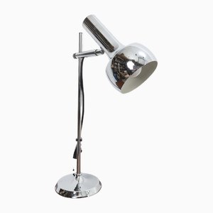 Lámpara de mesa vintage de cromo