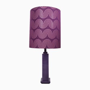 Purple Table Lamp, 1970s