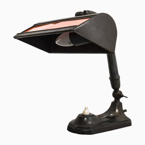 Lámpara de escritorio Bankers vintage