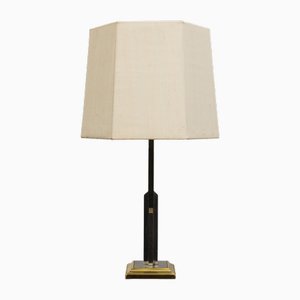 Hollywood Table Lamp with Silk Lampshade