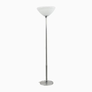 Floor Lamp in Opal Glass