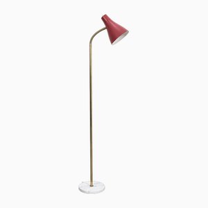 Reading Floor Lamp with Metal Lampshade
