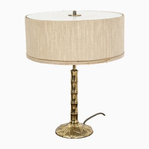 Lámpara de mesa vintage de latón