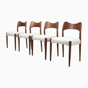 Chaises de Salle à Manger par Arne Hovmand Olsen, Set de 4