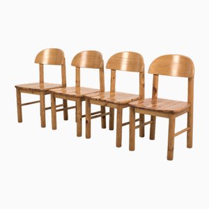 Pine Dining Chairs from Effezeta, Set of 4
