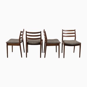 Danish Dining Chairs, Set of 4