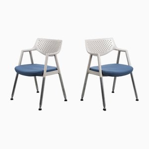 Dining Chairs with Armrests from Vitra, Set of 2