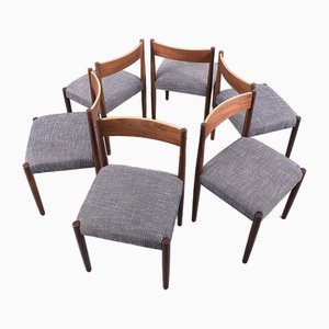 Chaises de Salle à Manger par Poul M. Volther, Danemark, Set de 6