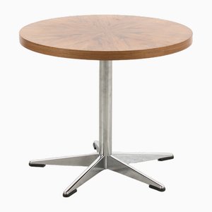 Mesa auxiliar vintage redonda