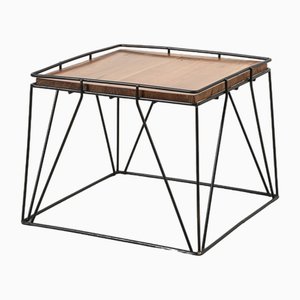 Vintage Wireframe Side Table