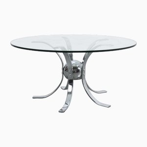 Vintage Chrome Coffee Table