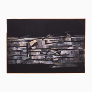 Hans Engel, Composition abstraite, Peinture