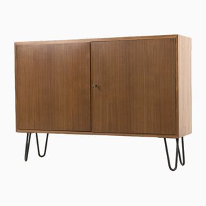 Brauner Vintage Schrank mit 2 Türen