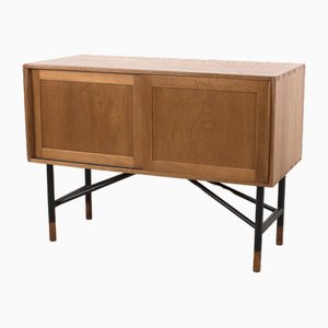 Mueble vintage de roble marrón