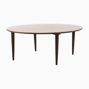 Table Basse Ronde en Palissandre