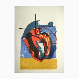 Miguel Ybanez, Composición, 1990, Litografía