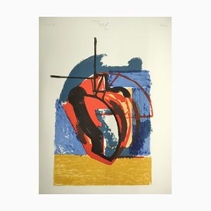 Miguel Ybanez, Composizione, 1990, Litografia