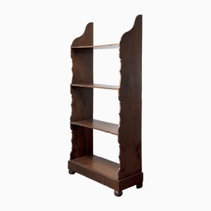 Vintage Standing Book Shelve with Organic Shapes