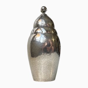 Claw Globe Sugar Caster in Sterling Silver by Frantz Hingelberg, 1920s