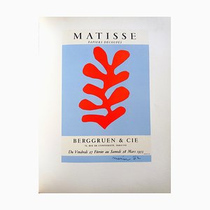 Litografía Bebgrugues de Henri Matisse, 1959