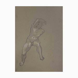Luigi Russolo, Desnudo según Michelangelo, Técnica mixta, 1933-34