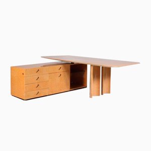 Desk by Giovanni Offer for Saporiti, Italy, 1980s