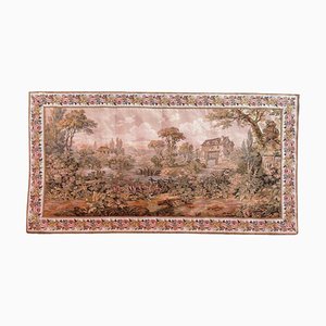 Vintage French Aubusson Style Jaquar Tapestry, 1980s