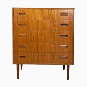 Mid-Century Italian Chest of Drawers in Wood, 1960s