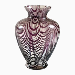 Vase aus Muranoglas, 1940er