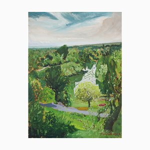 Jackson, Richmond Hill, 1990s, Oil on Board