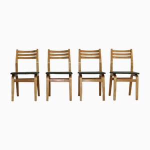 Chaises de Salle à Manger Vintage, Suède, 1960s, Set de 4