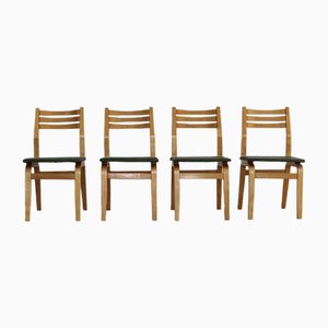 Sedie da pranzo vintage, Svezia, anni '60, set di 4