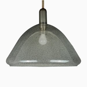 Lampe à Suspension Murano attribuée à Carlo Nason pour Mazzega, Italie, 1960