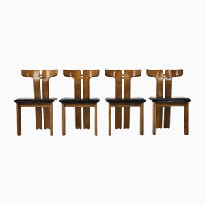Dining Chairs attributed to Pierre Cardin, 1980s, Set of 4