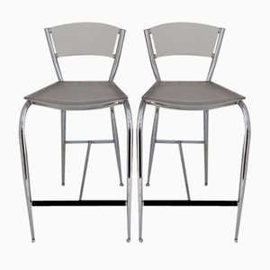 Mimi Barstools by Enrico Baleri for Baleri, Italy, 1990s, Set of 2