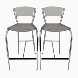 Mimi Barstools by Enrico Baleri for Baleri, Italy, 1990s, Set of 2