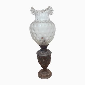Lanterna ad olio in bronzo, XIX secolo