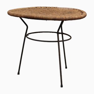 Table de Jardin en Bambou et Fer par Roberto Mango, 1960s