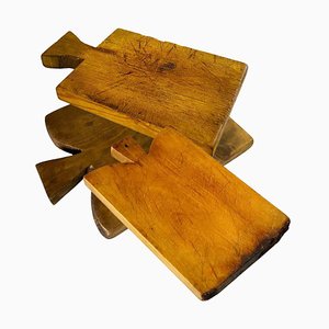 French Wooden Chopping Boards, 20th Century, Set of 3